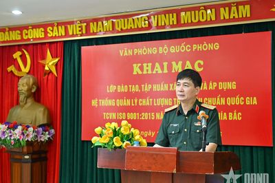 Nâng cao hiệu quả áp dụng Hệ thống quản lý chất lượng trong Bộ Quốc phòng