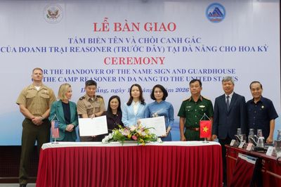 Đà Nẵng bàn giao hiện vật lịch sử cho Hoa Kỳ
