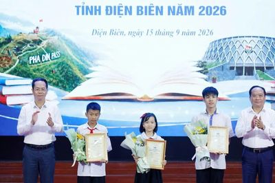 Điện Biên vinh danh 3 Đại sứ Văn hóa đọc năm 2026