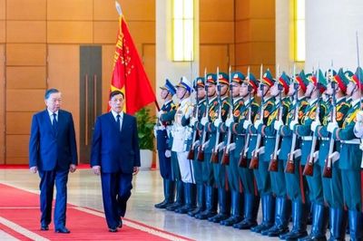 Tổng Bí thư, Chủ tịch nước Tô Lâm chủ trì Lễ đón chính thức Nhà vua Vương quốc Thái Lan và Hoàng hậu
