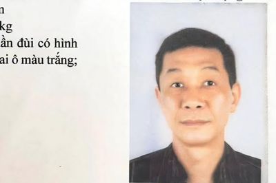 Người đàn ông mất tích 19 ngày, công an nêu đặc điểm nhận dạng