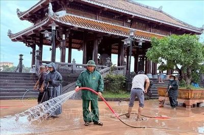 Nước rút, Quảng Trị khẩn trương khắc phục hậu quả mưa lũ
