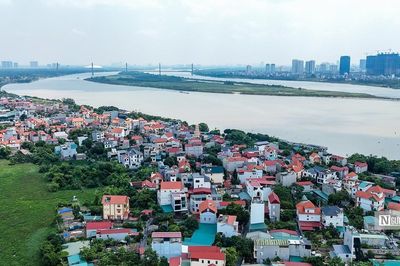 Đôi bờ sông Hồng trước 'đại quy hoạch' trục đại lộ cảnh quan rộng 11.400ha