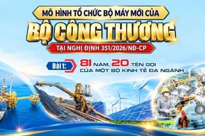 Mô hình tổ chức bộ máy mới của Bộ Công Thương tại Nghị định 351/2026/NĐ-CP - Bài 1: 81 năm, 20 tên gọi của một bộ kinh tế đa ngành