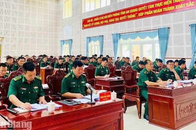 Bộ đội Biên phòng An Giang góp ý giải pháp bảo đảm an ninh, trật tự khu vực cửa khẩu