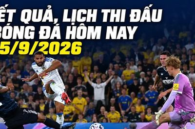 Kết quả, lịch bóng đá hôm nay 15/9: U23 Việt Nam đấu Kuwait