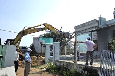 Tuy Phước cưỡng chế thu hồi đất để thực hiện Dự án Diêm Vân