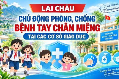 Lai Châu chủ động phòng, chống bệnh tay chân miệng tại các cơ sở giáo dục