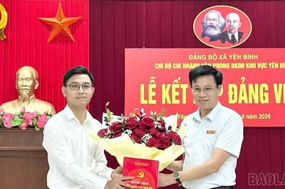 Yên Bình hoàn thành chỉ tiêu kết nạp đảng viên năm 2026 trước 4 tháng