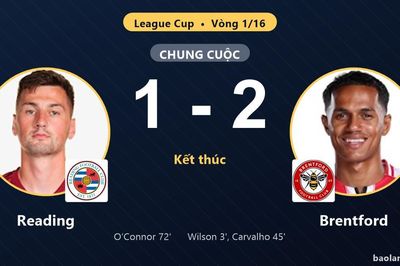 Hạ Reading, Brentford vào vòng 1/8 League Cup và khiến chủ nhà dừng bước