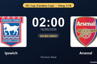 Nhận định Ipswich vs Arsenal: Thắng để đi tiếp