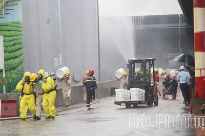 Thực tập phương án chữa cháy và cứu nạn, cứu hộ sự cố hóa chất