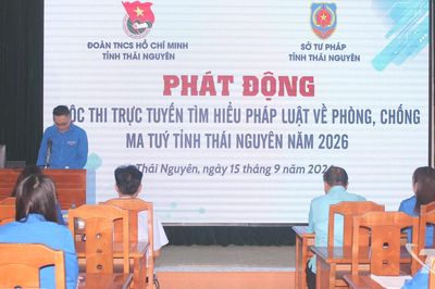 Phát động Cuộc thi trực tuyến tìm hiểu pháp luật về phòng, chống ma túy