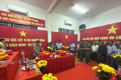 Quảng Ngãi: Phát hiện nhiều di vật quan trọng để xác định danh tính liệt sĩ