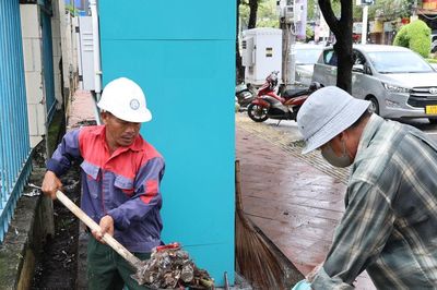 TP. Cần Thơ: Vệ sinh 'làm đẹp' nhà chờ, trạm đón xe buýt