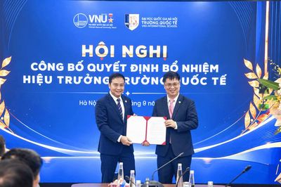 PGS.TS. Nguyễn Anh Tuấn được bổ nhiệm làm Hiệu trưởng Trường Quốc tế – ĐHQGHN