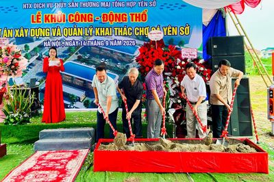 Chợ cá Yên Sở có diện mạo mới