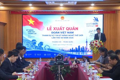 Việt Nam xuất quân dự kỳ thi kỹ năng nghề thế giới 2026