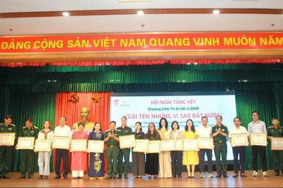Hơn 11 tỷ đồng ủng hộ Chiến dịch 'Gọi tên những vì sao đất nước'