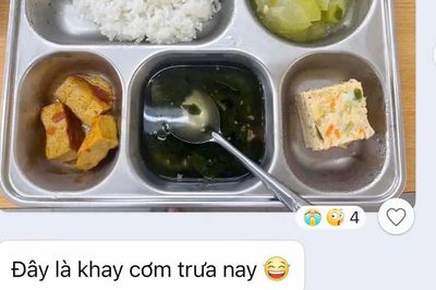 Phụ huynh 'nghẹn ngào' khi nhìn thấy suất cơm con ăn 30 ngàn đồng