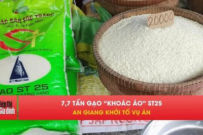 An Giang khởi tố vụ 7,7 tấn gạo giả mạo nhãn hiệu ST25