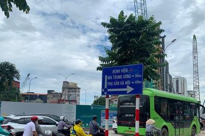 Điều chỉnh tổ chức giao thông tại nút giao Láng Hạ - Giảng Võ