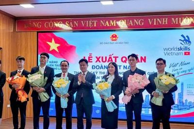 Đoàn Việt Nam xuất quân dự kỳ thi Kỹ năng nghề thế giới lần thứ 48