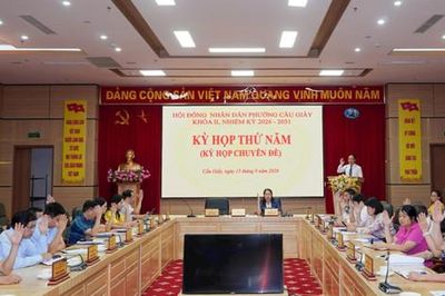 Phường Cầu Giấy: Quyết liệt tháo gỡ 'nút thắt' đầu tư công và ngân sách