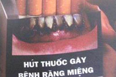 Đề xuất nâng cảnh báo tác hại thuốc lá trên bao bì lên 85%