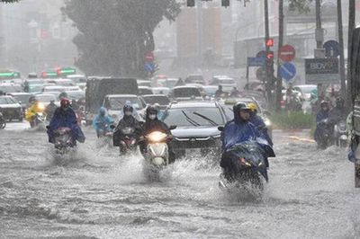 Lượng mưa phổ biến ở các phường, xã Hà Nội từ 15/9 đến chiều 16/9