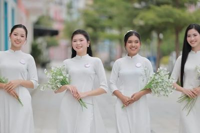 Dàn thí sinh Hoa hậu Việt Nam 2026 khoe vẻ đẹp tinh khôi cùng áo dài trắng