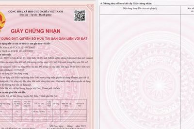 Người dân sẽ được cấp 'sổ đỏ' điện tử tích hợp trên VNeID
