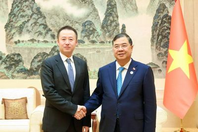 Phó Thủ tướng Thường trực Phạm Gia Túc tiếp lãnh đạo một số tập đoàn lớn của Trung Quốc