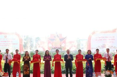 Khánh thành Đền thờ Bác Hồ, công viên Văn Miếu chào mừng thành lập TP Bắc Ninh