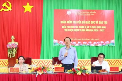 Thứ trưởng Phạm Ngọc Thưởng: Quản lý trường học cần 'rõ người, rõ việc'