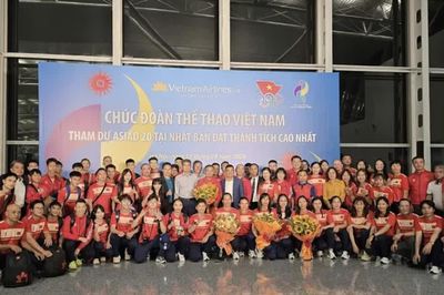 Đoàn Thể thao Việt Nam bắt đầu hành trình chinh phục ASIAD 20