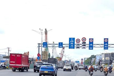 TP HCM hạn chế giao thông nhiều tuyến đường để thi công dự án Metro số 2