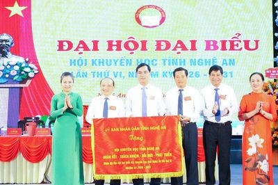 Đồng chí Nguyễn Thanh Hiền tiếp tục giữ chức Chủ tịch Hội Khuyến học Nghệ An khóa VI, nhiệm kỳ 2026 - 2031