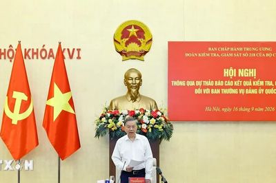 Hội nghị thông qua kết quả kiểm tra giám sát đối với Ban Thường vụ Đảng ủy Quốc hội
