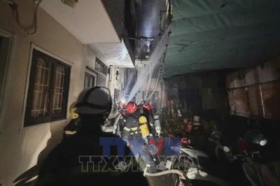 Hà Nội: Cháy nhà lúc rạng sáng, 5 người tử vong
