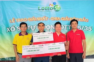 Người đàn ông tại Quảng Trị hai lần trúng giải thưởng xổ số quay nhanh của Vietlott