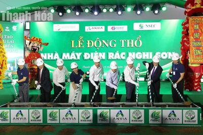 Khởi công Dự án Nhà máy Điện rác Nghi Sơn