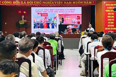 Liên Chiểu tuyên truyền nếp sống văn minh và văn hóa giao tiếp