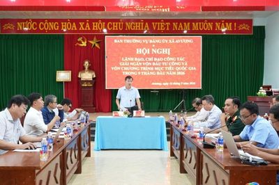 Xã Avương giải ngân vốn đầu tư công gần 20 tỷ đồng, đạt 36,54% kế hoạch