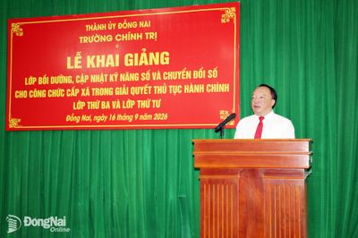 Hơn 140 học viên tham gia lớp bồi dưỡng, cập nhật kỹ năng số và chuyển đổi số cho công chức cấp xã