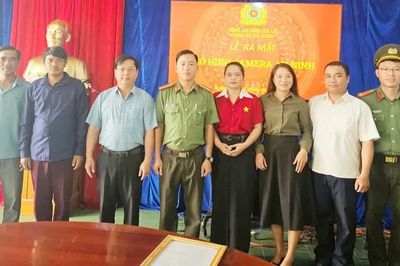 Xã Ia Mơ ra mắt mô hình Camera an ninh