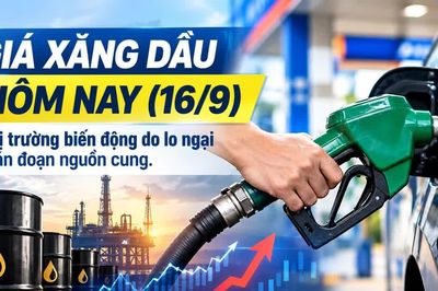 Giá xăng dầu hôm nay (16/9): Thị trường biến động do lo ngại gián đoạn nguồn cung