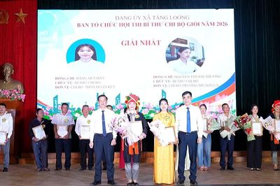 Xã Tằng Loỏng tổ chức thành công Hội thi Bí thư chi bộ giỏi năm 2026