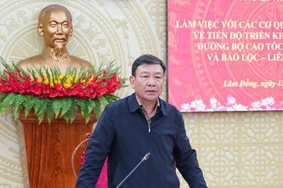 Lâm Đồng tháo điểm nghẽn mặt bằng, thúc tiến độ 2 dự án cao tốc