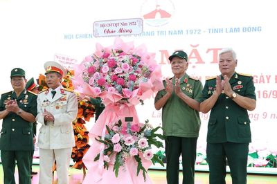 Hội Chiến sĩ Thành cổ Quảng Trị Lâm Đồng tiếp nối nghĩa tình đồng đội